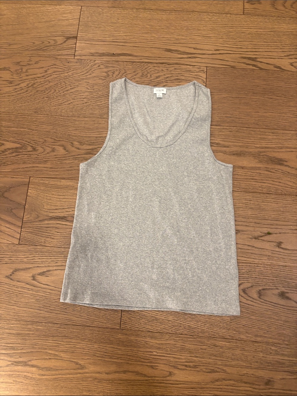 J. Crew Grey   Scoop Neck Tank NWOT